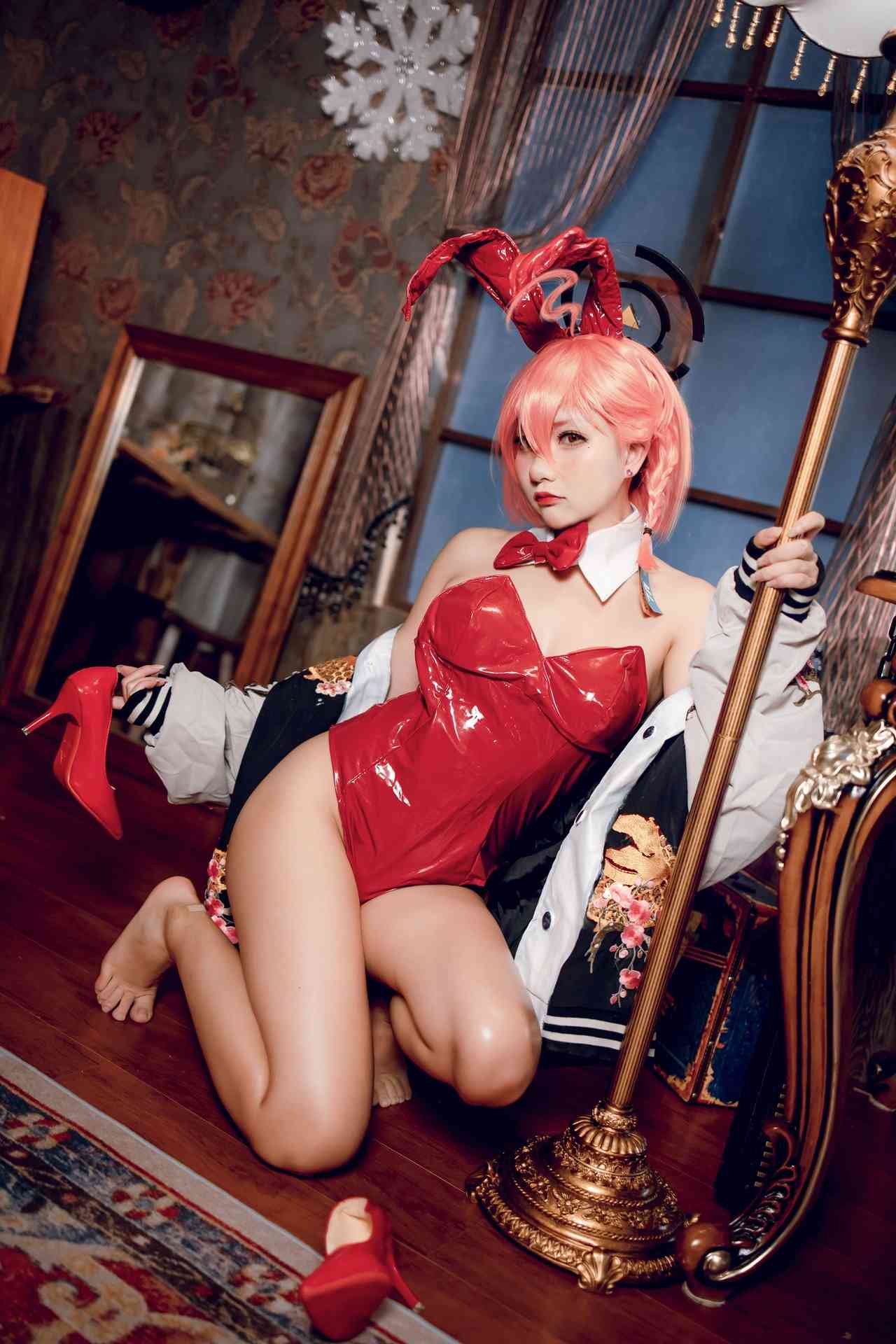 是一只熊仔吗Blue Archive Neru Mikamo Bunny 碧蓝档案 美甘宁瑠